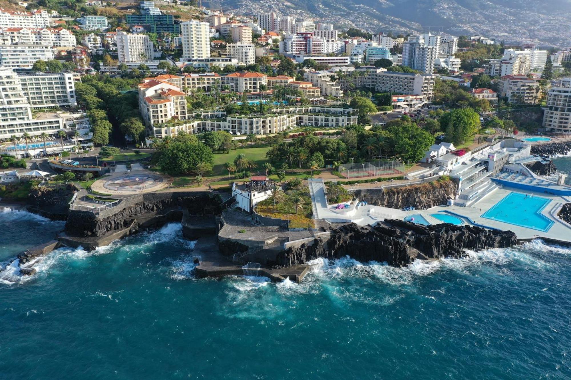 Oceanside Terrace Apartment By Holiday Rental Madeira Funchal  Buitenkant foto